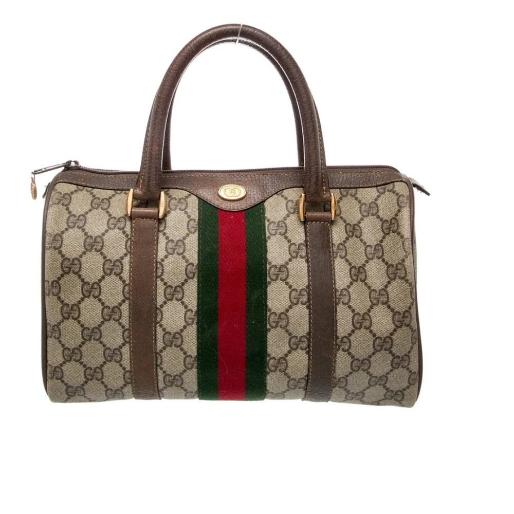 Vintage Beauty-Gucci Ophidia Boston Leather Bag